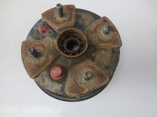 1993 Honda Fourtrax 2wd 300 Used OEM One Front Wheel Axle Hub Brake Drum