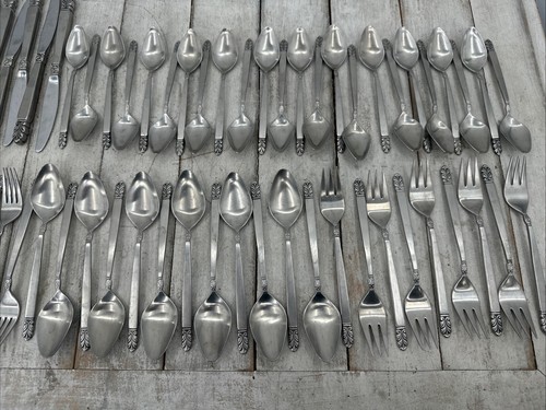 International Stainless Deluxe Norse Flatware Set 68 Pieces - Picture 2 of 19