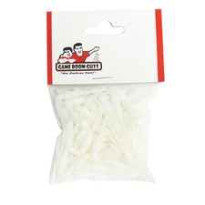 Game Room Guys White Soft Plastic Dart Tips 2BA 3-16" Set of 100