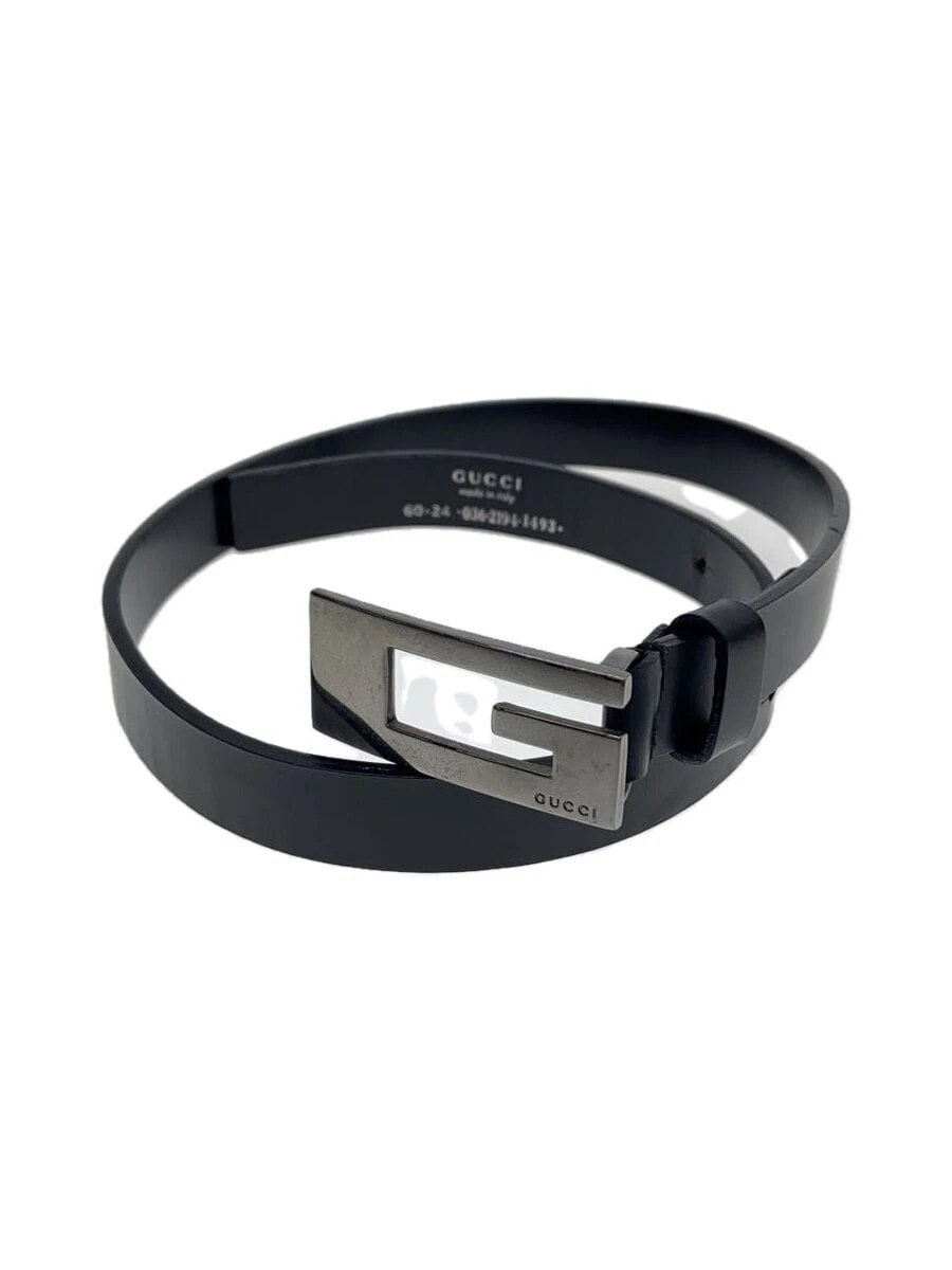 Ceinture GUCCI cuir BLK femme