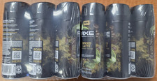 6 Axe SPICED LATTE Cardamon  Patchouli Deodorant Body Spray 4oz Each 72 H Fresh