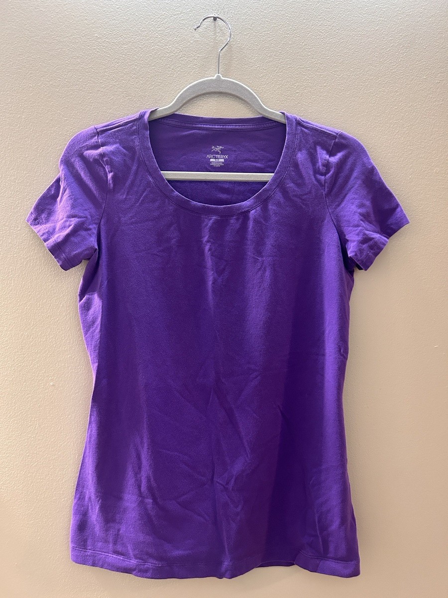 Arc'teryx Shirt Womens Small Purple Lightweight Performance Tee