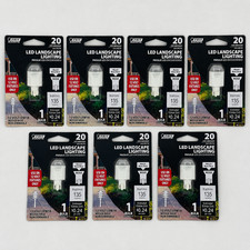 Feit Electric LED Landscape Lighting Bulbs LVW18 Wedge Base 12V Lot of 7