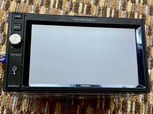 2014 JENSEN DMX5020 MultiMedia Car Play BT iPhone 6.75" Display Receiver TESTED