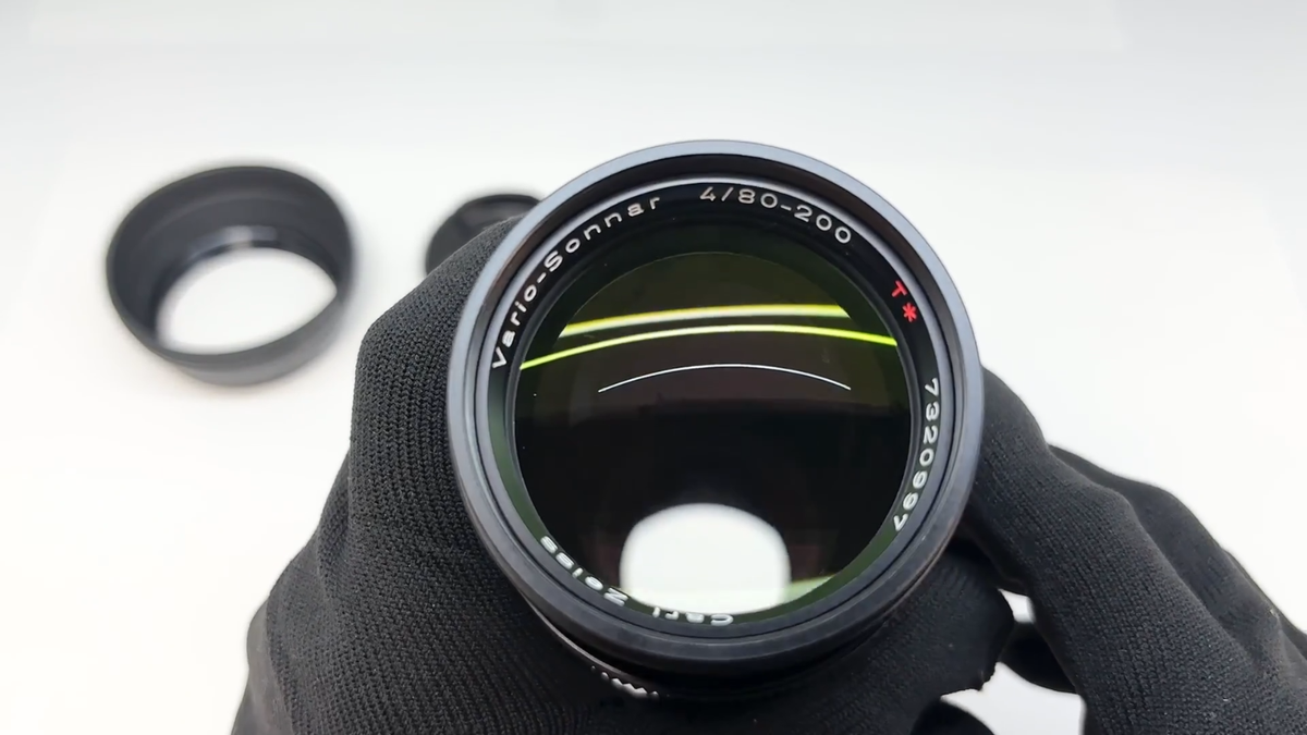 レンズ(ズーム) Carl Zeiss CONTAX Vario-Sonnar 80-200mm CONTAX Carl Zeiss Vario Sonnar T* 80-200mm F/4.0 MMJ Zoom Lens [N