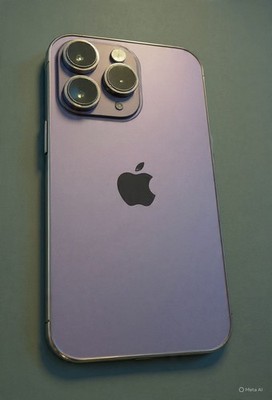 Apple iPhone 14 Pro Max - 128 GB - Deep Purple (Unlocked)