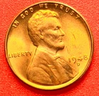 1948-D Lincoln Wheat Cent Penny GEM RED BU From an Original Bank Roll
