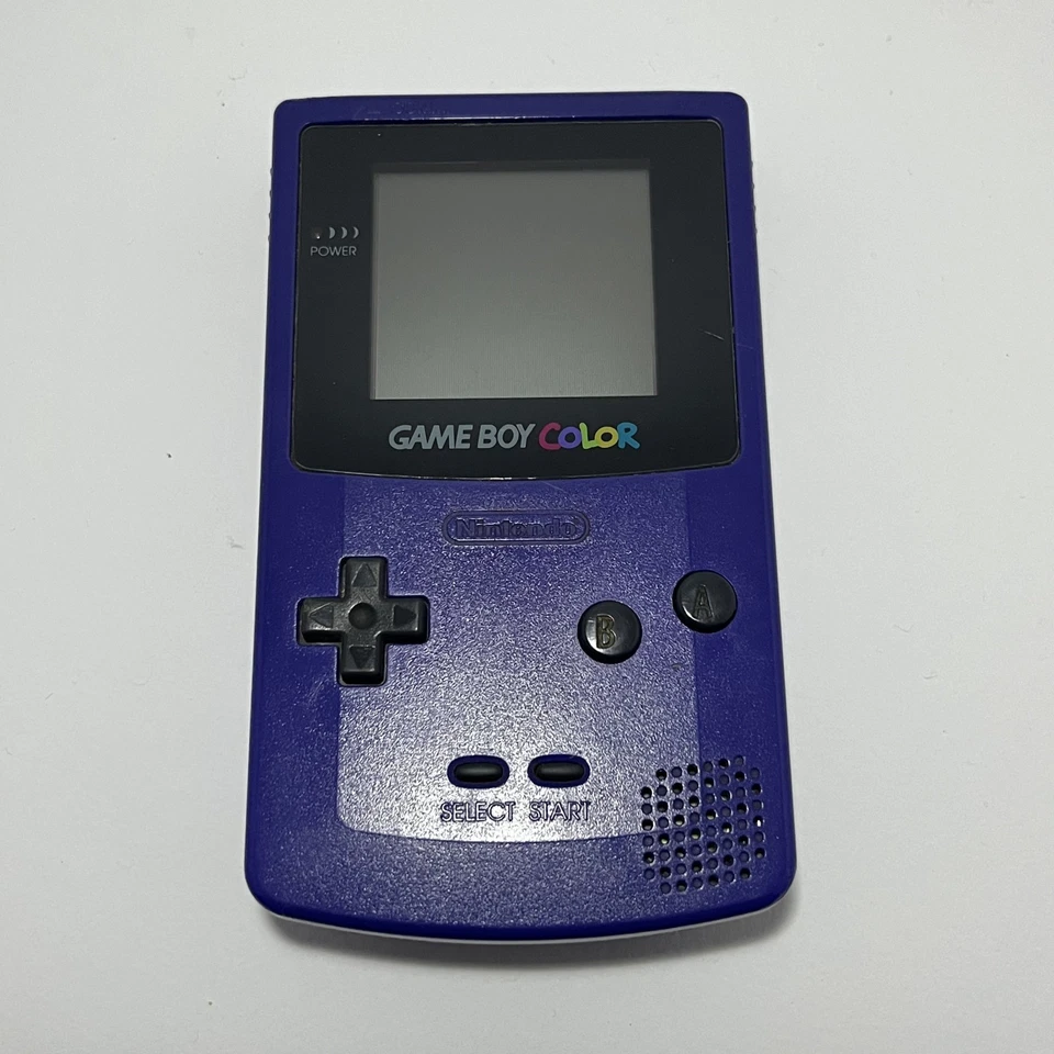 Nintendo Game Boy Color Console - Viola - Testato e Funzionante - Immagine 3 di 4