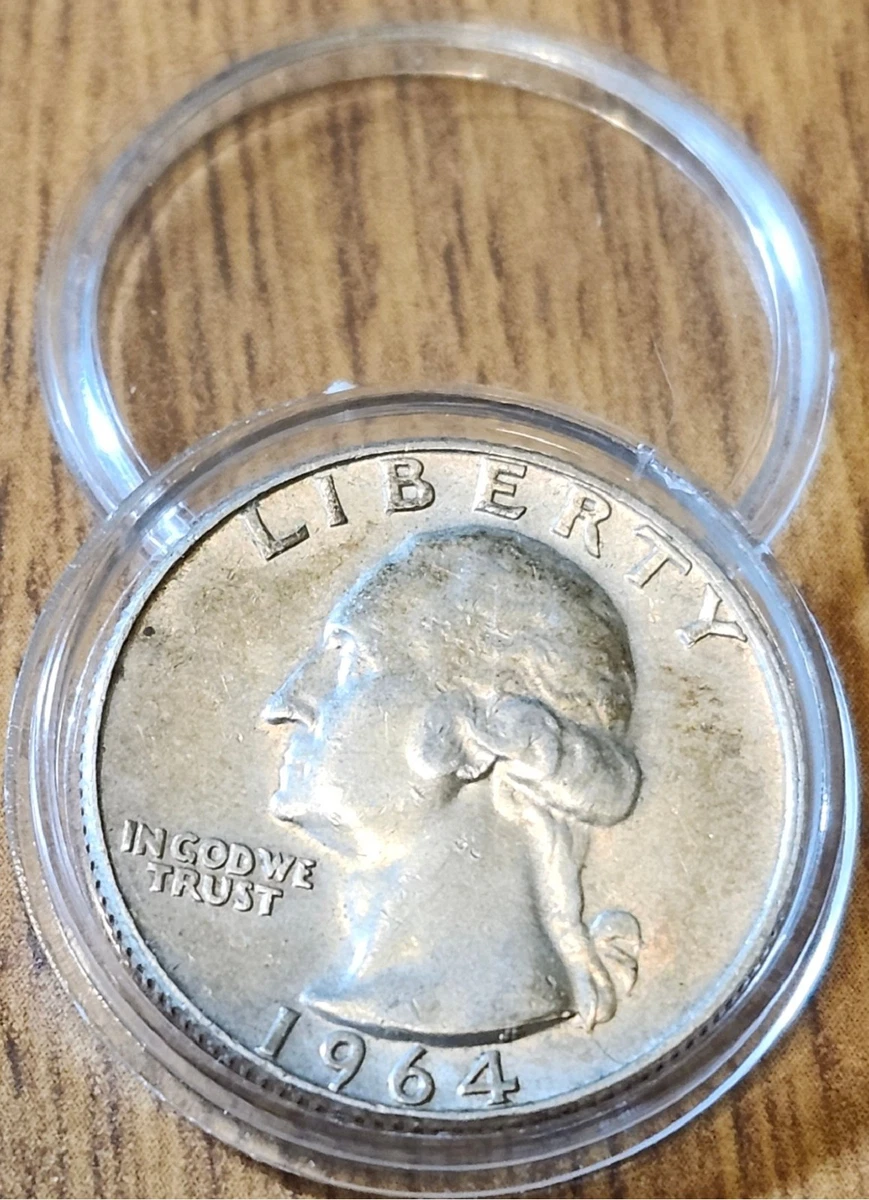 曾流通华盛顿第1964 季度美国硬币错币| eBay