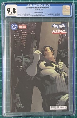 DC / MARVEL: BATMAN DEADPOOL #1 CVR G NICK DRAGOTTA CGC 9.8