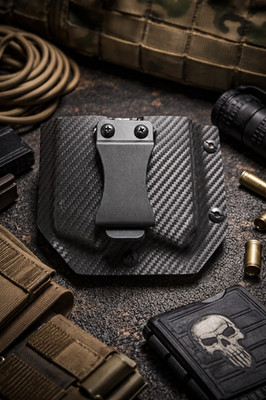 STS Concealment IWB/OWB kydex double mag holster fits double stack magazines