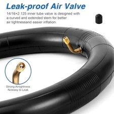 16" Bike Tubes 16X2.125/2.4 Heavy Duty Inner Bike Tube