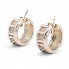 Tiffany Atlas Piercing jewelry (for both ears) 925 9.1g Silver