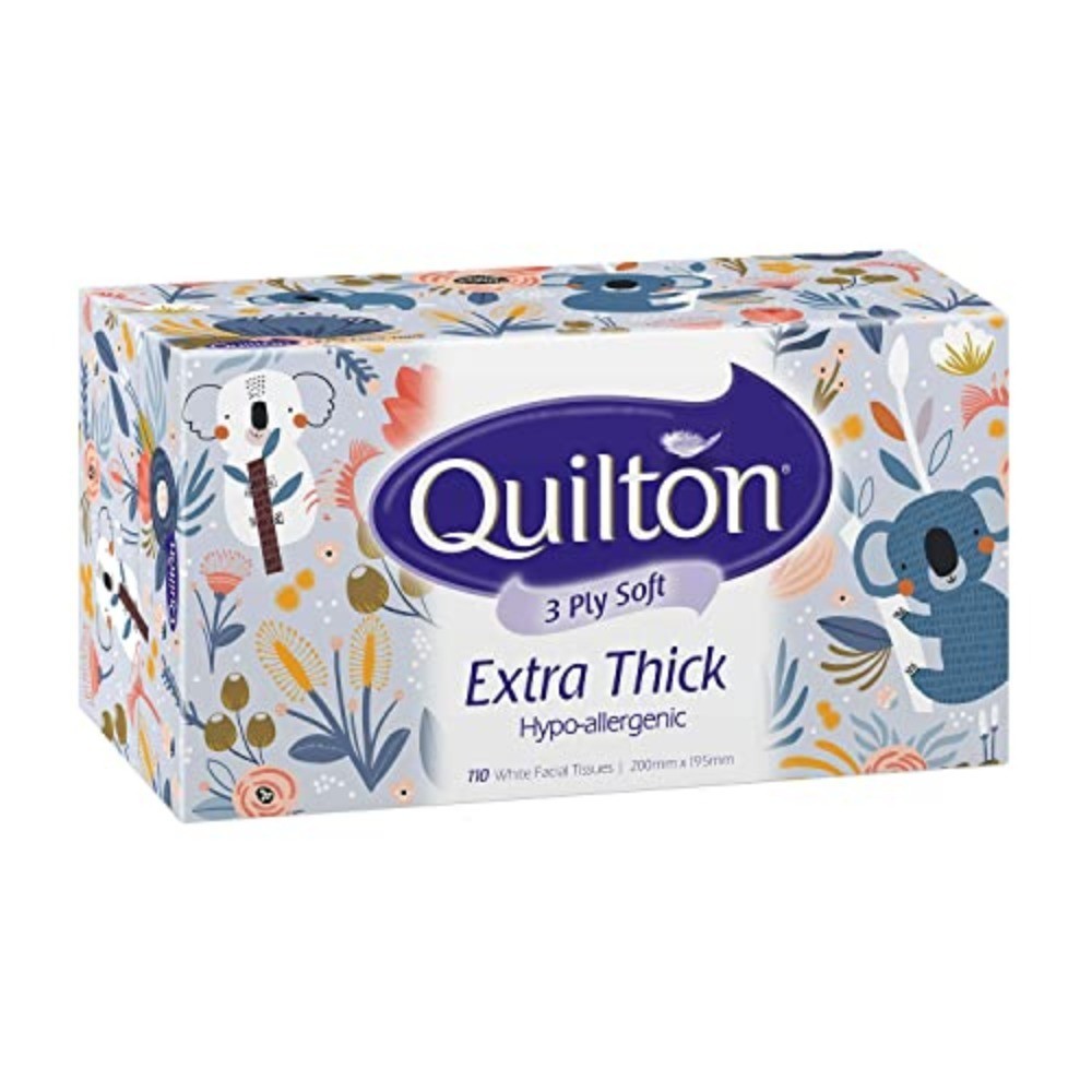 Hypoallergenic 3 Ply Extra Thick Facial Tissue 12 Boxes for Sensitive Skin — image 3