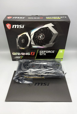 MSI 1660 Super Ventus XS 6G OC Graphic Card, 6GB GDDR5, 1830MHz *New Open Box*