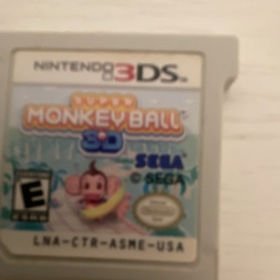 SEGA Super Monkey Ball: 3D Nintendo 3DS E NTSC-U/C Cartridge Only