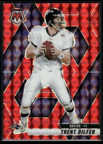 2025 Panini Mosaic #98 Trent Dilfer Mosaic Red