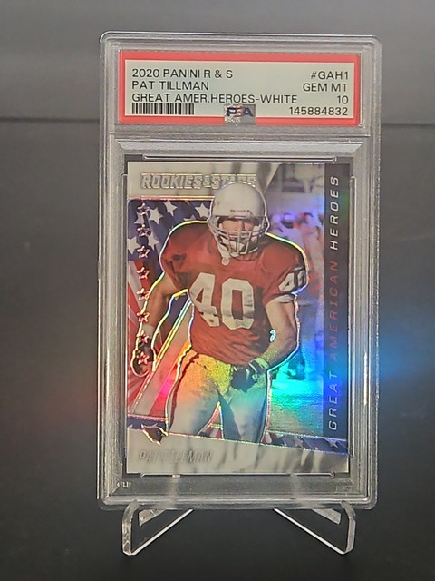 2020 Panini Rookies & Stars - Great American Heroes Pat Tillman #GAH-1 White