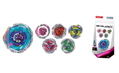 Beyblade X CX-17 Random Booster Vol.10 Complete Set of 6 ALL