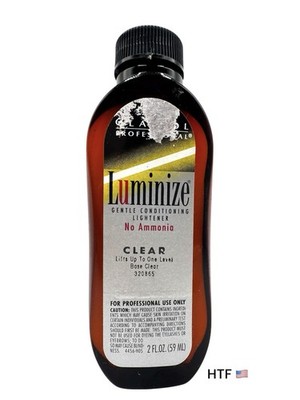 Clairol Luminize CLEAR Gentle Conditioning Lightener 2 fl oz  New - 1 Unit