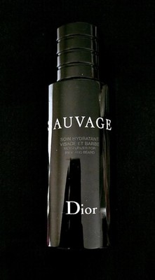 NWOB Dior Sauvage Mens Face And Beard Moisturizer Hydrating Skincare Size 2.5oz