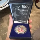 U.S. Mint 1999 American Eagle 1 oz Silver Dollar Business Strike w/ Box COA