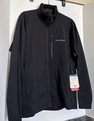 Montbell Men's Black Trail Action Jacket Large Japan 1106731 NEW