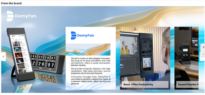 #ad #ad Portable Monitor for Laptop Phone 12.3 inch Monitor Extender Touch Screen NEW $49.99