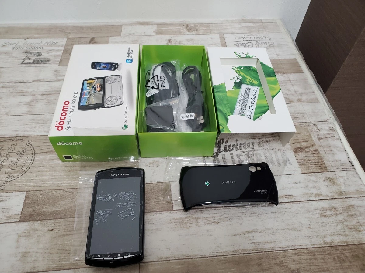 SONY Xperia PLAY SO-01D docomo with box unused item | eBay