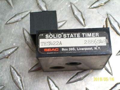 SSAC THS422A SOLID STATE TIMER .5-60 SECONDS