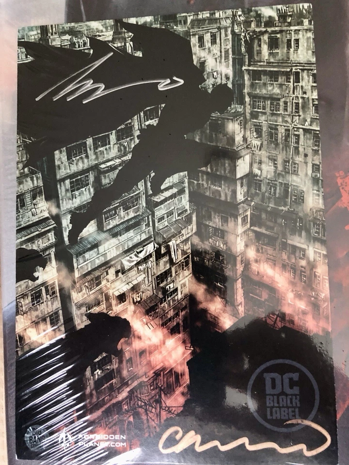 DC Batman Damned 1-3 Hardcover inc Mini Print Signed By Azzarello And Bermejo - Image 3 of 4