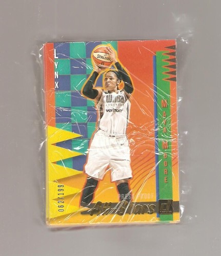 2019 panini wnba,silver insert set all #d/199,napheesa collier, jackie young rc