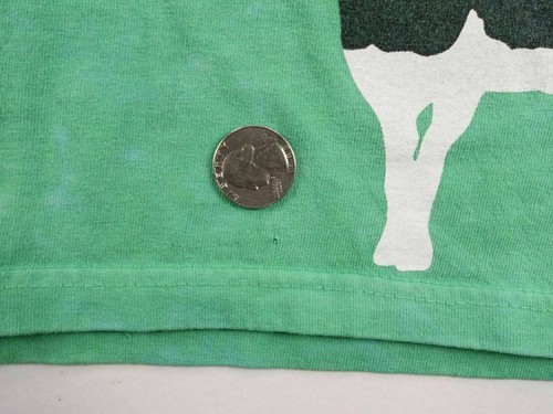 BEN & JERRY'S ICE CREAM ALL OVER PRINT AOP vintage t shirt COWS EUPHORIA S VT - Picture 5 of 12