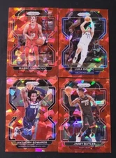 2021-22 Prizm Basketball RED ICE PRIZMS 1-241 You Pick the Card