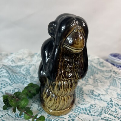 Vintage See No Evil Monkey 6''Tall 
