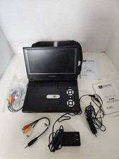 AUDIOVOX -D1988 Portable DVD/CD/MP3 Player Model D1988 W/ Accessories 9  VG B2