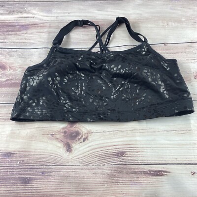 Lane Bryant Livi Active No Wire Sports Bra Size 18/20 Black
