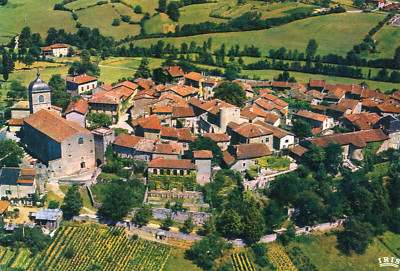 Carte La Cite De Perouges Vue Generale Par Avion Ebay