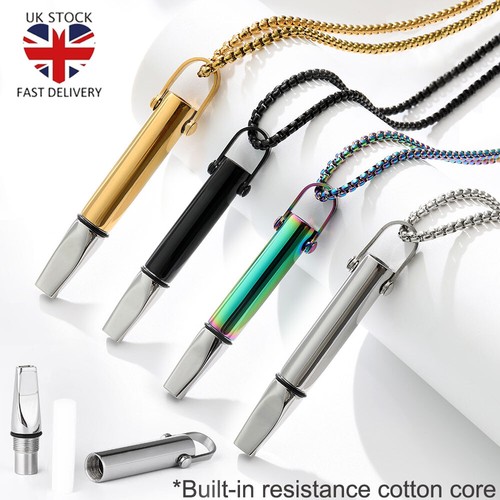 Breathlace Quit Smoking Anxiety Stress Relief Breathing Necklace With Core - Picture 2 of 29