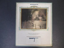 Chas. M Seaver & Co. Flour Grain Coal 1932 Calendar Williamstown Vermont - VGC