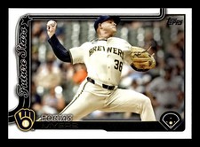 2025 Topps Series 2 Baseball #636 Tobias Myers - Milwaukee Brewers Future Stars