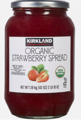 (Buy 2+ Save)_Kirkland Signature Organic Strawberry Spread 42 oz
