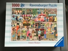 Ravensburger  Street Market -2024-no. 12001260 1000 Piece Puzzle   