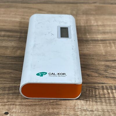 White Digital Display 20000 mAh Fast Charging Dual-USB Port 