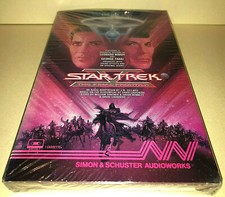 Star Trek V audio cassette tape Leonard Nimoy George Takei final frontier movie