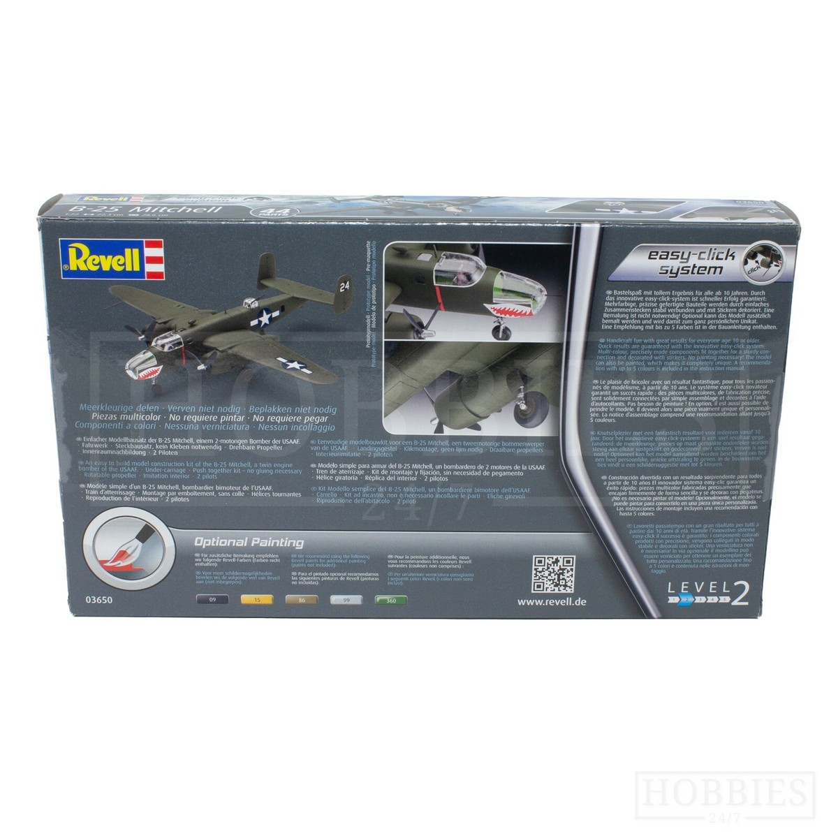 Maquette facile pour les enfants du bombardier B-25 Mitchell - 03650