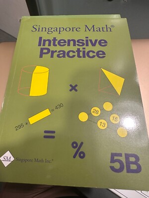Singapore Math Primary Math Intensive Practice U.S. Ed 5B