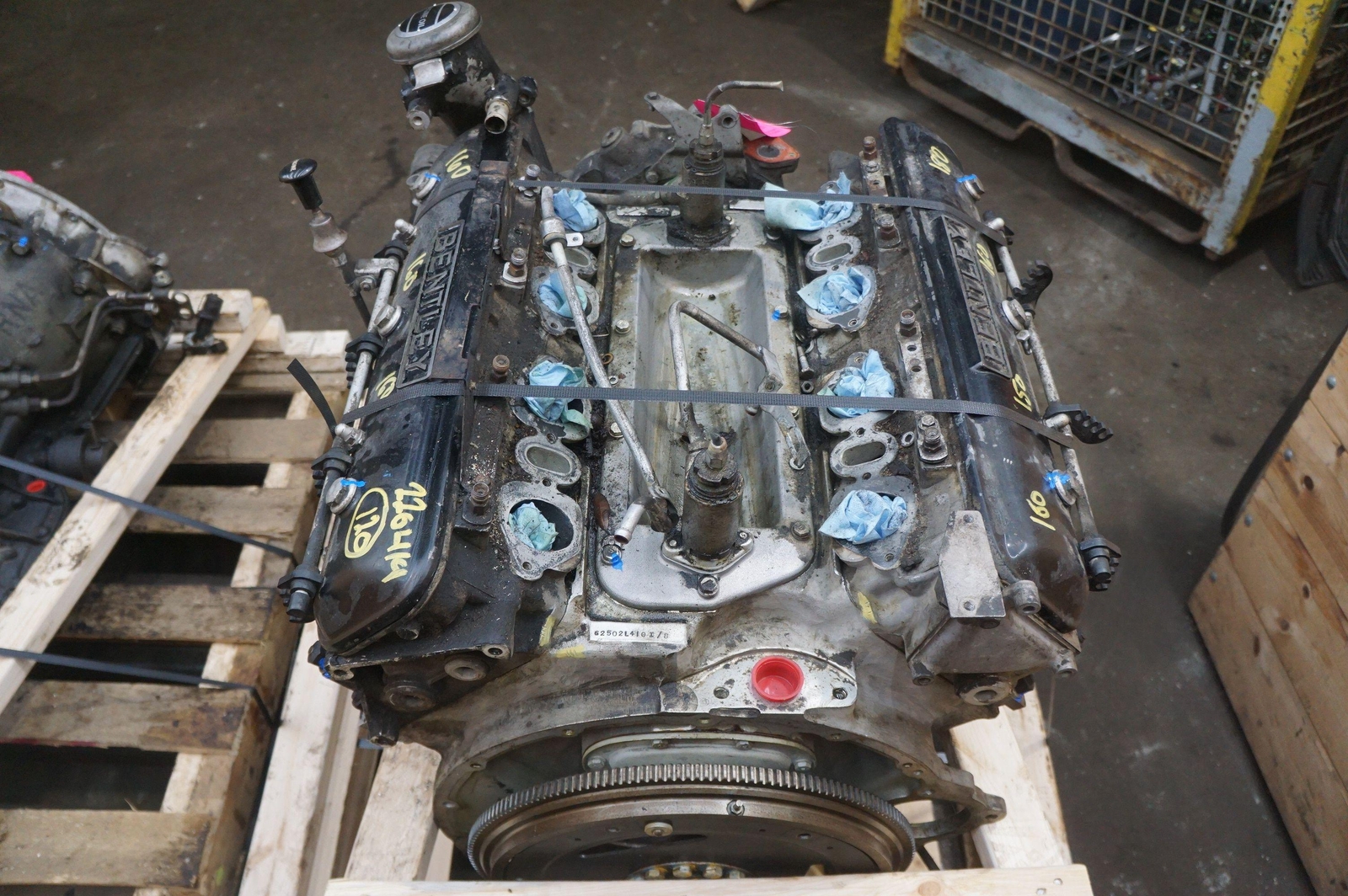 6.75l V8 Engine Motor Long Block Bentley Rolls Royce 1987-88: Vin 20001 To 24490