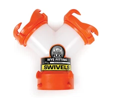 CAMCO 39812 RV CAMPER MOTORHOME RHINOFLEX SEWER HOSE WYE ADAPTER USA SELLER
