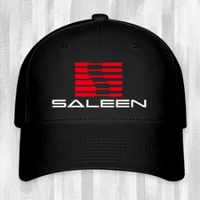 Saleen Performance Racing Black Hat Baseball Cap Size S/M & L/XL